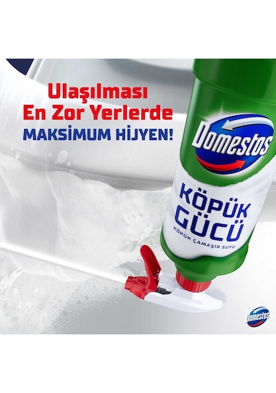 Köpük Gücü Köpük Çamaşır Suyu Çam Ferahlığı 450 Ml X3 Tekli