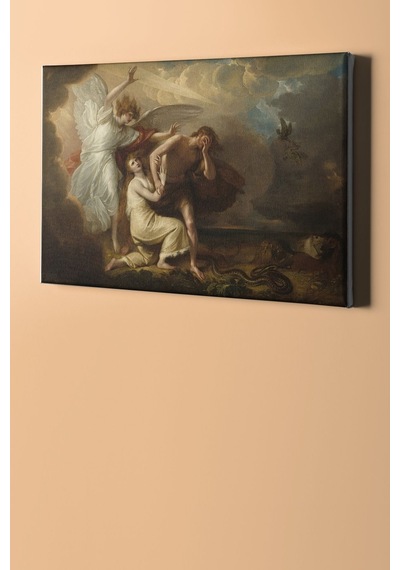 Webstyle Sayılarla Boyama Seti Kasnaklı Adem Ve Havva 50 X 65 Cm