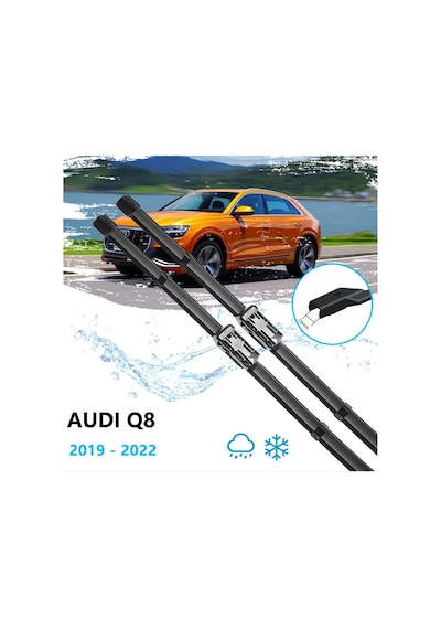 AUDİ Q8 ÖN CAM MUZ SİLECEK TAKIMI 2019--2021