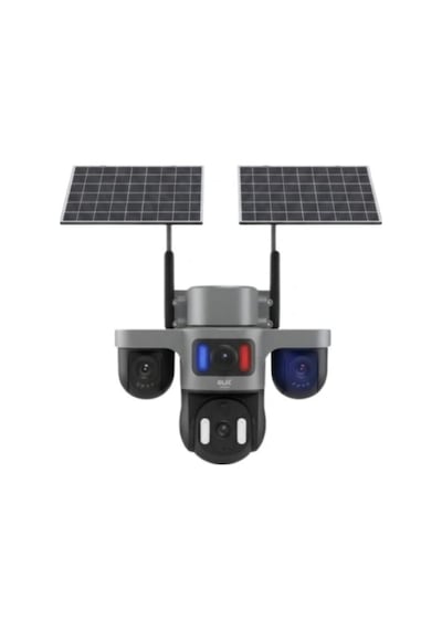 Güneş Enerjili Çiftlik Kamerası 3 Lensli 9mp Solar Kamera 2 Yıl Garantili