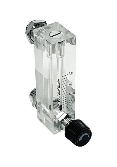Debimetre - Ayar Vanalı -debi Ölçer - Şamandıralı - Lzm Gaz 0,3 3 L/dk