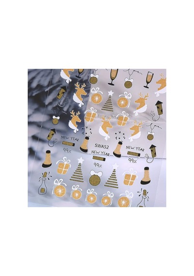 3d Yapışkan Sticker Tırnak Dövmesi Nail Art 59017026