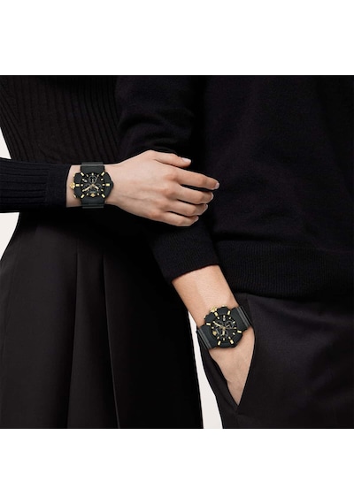 Versace Vrscve0l00125 Erkek Kadın Kol Saati Siyah