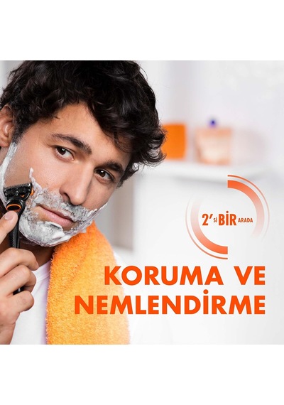Fusion Badem Yağlı Tıraş Jeli, Hassas Cilt İçin, 200ml