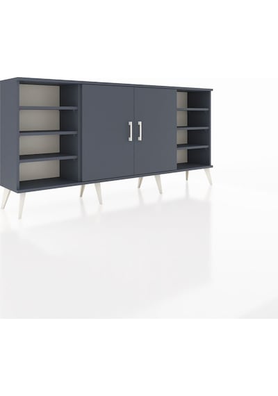 Arges Konsol 9 Raflı 2 Kapaklı 176x30x83 Antrasit-antrasit/antrasit Antrasit/antrasit Arges Konsol 9 Raflı 2 Kapaklı 176x30x83 Antrasit-antrasit/antrasit Antrasit/antrasit