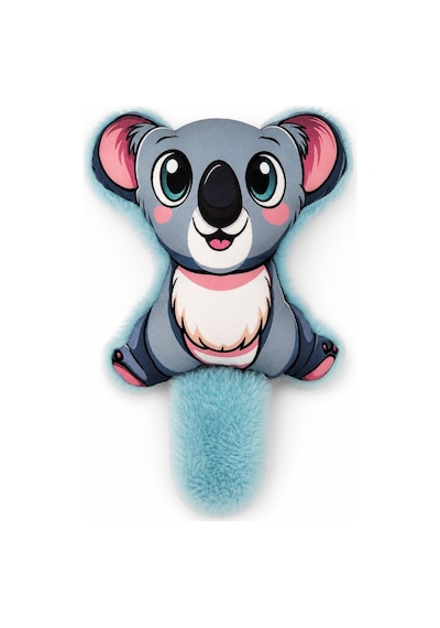 Lupox Dijital Koala Kuyruk Hışırtı Detaylı Peluş Oyuncak Mavi