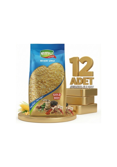Emu Mısır Unu 12x250 Gr