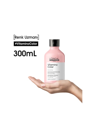L'Oréal Professionnel Serie Expert Vitamino Color Boyalı Saçlar Için Renk Koruyucu Şampuan 300 ML
