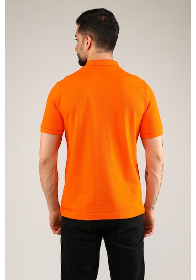 Uniprom Polo Yaka Tişört %100 Pamuk Turuncu Erkek Turuncu