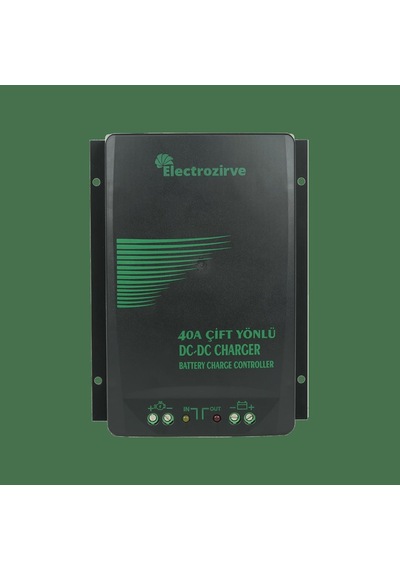 Elektrozirve 40a Dc-dc Bidirection Charger Akü Şarj Kontrol+ekran