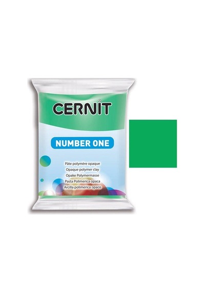 Cernit Number One Polimer Kil 56G 620  Emerald