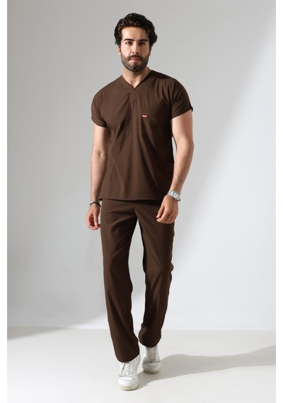 Bflex Unisex Likralı Yarasa Kol Takım - 6436 Kahve