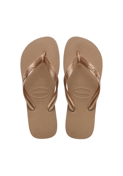 Havaianas Havainas Top Tıras Kadın Terlik 4137428 Pembe-altın