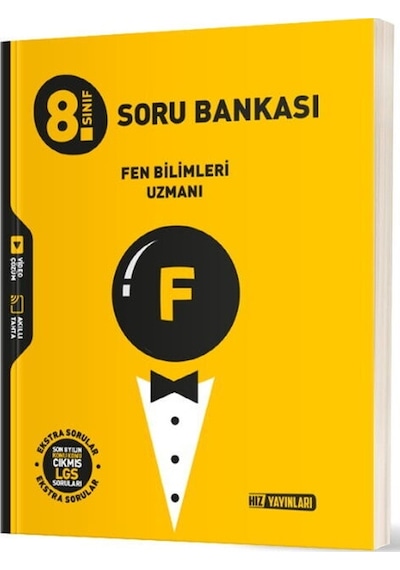 Hız 8. Sınıf Fen Bilimleri Uzmanı Soru Bankası Hız Yayınları