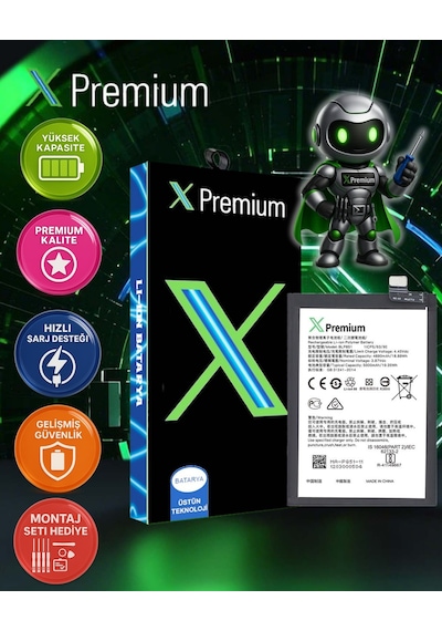 Xpremium Oppo A74 4g / A54 5g / A95 Blp851 Batarya Pil Süper Yüksek Kalite 5000 Mah