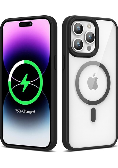 Apple Uyumlu iPhone 14 Pro Max Magsafe Wireless Şarj Özellikli Silikon Zore Ege Kapak