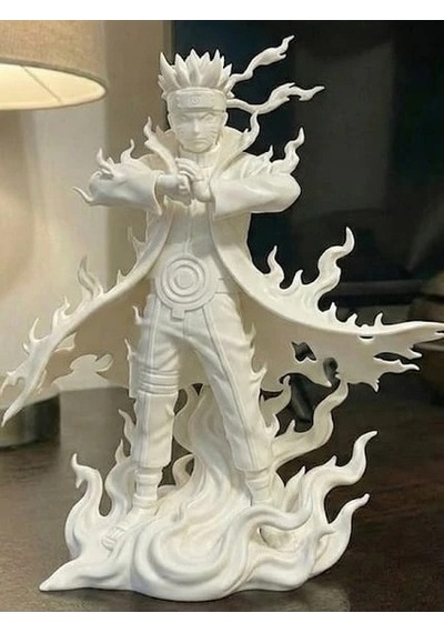 Ateş İradesi Savaşçı Figürü 3d Baskı Dekor