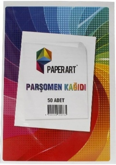 Sanatsal Parşomen Kağıdı 210/217 50 Adet Kağıt Ürünleri