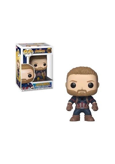 Funko Pop Marvel Infinity War Captain America Figür