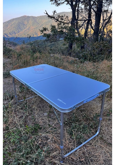 Rox Campıng Katlanır Kamp Masası 120 Cm Silver