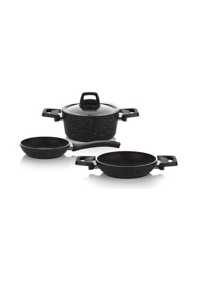 Easy Cook 4 Parça Granit Tencere Seti Genel