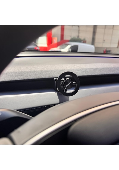 Tesla Model Y Juniper Magsafe Uyumlu Manyetik Telefon Tutucu, Araç İçi Kolay Montaj 2 Mixed