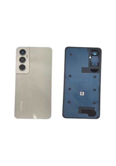 Oppo Realme C65 4g Gold Kamera Camlı Arka Cam Batarya Pil Kapağı Telefon Arka Kapak Altın 18212920