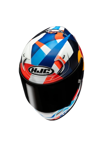 Hjc Rpha12 Red Bull Misano 2 Mc21 Kapalı Motosiklet Kaskı Karışık-çok Renkli