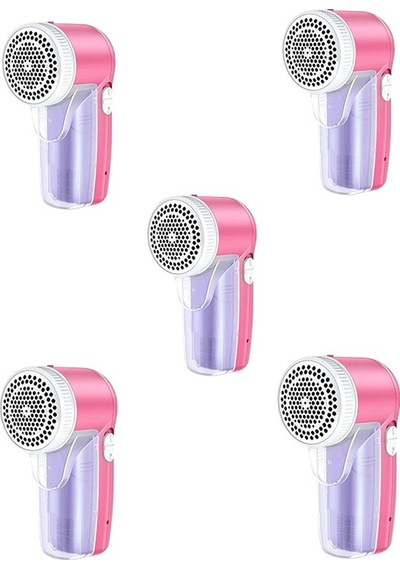 Cvs Dn 5403 Şarjlı Tiftik Ve Kazak Tüy Temizleme Makinesi 5'li Pembe
