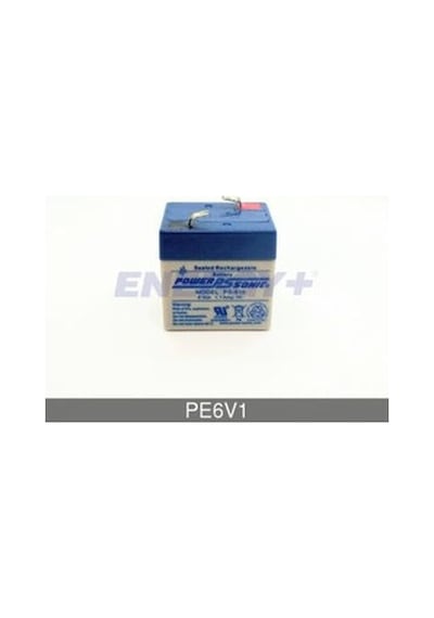 6v 1.2ah 1ah Kapalı Tip Kuru Akü Sla Vrla Yedek Bataryası