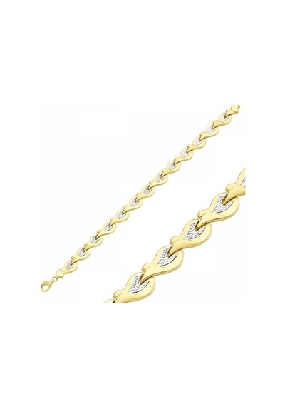 Sembolgold 14 Ayar Altın Bileklik Modeli 6.10 Gr Sg42-900282 Sarı Altın
