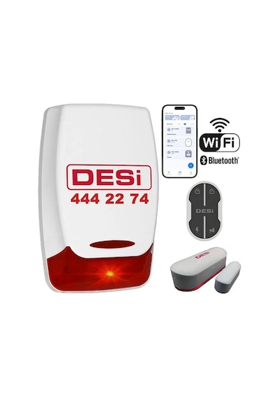 Desi Desi Midline Smart Akıllı Alarm Sistemi - Data Güvenlik