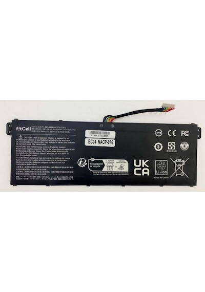 Fitcell Acer Ac14b18k Ac14b3k,ac14b8k Ap14b8k Notebook Batarya-pil