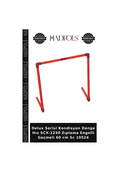 Delux Serisi Kondisyon Denge Hız Scx-1250 Zıplama Engelli Geçmeli 60 Cm Sc 10524 Çok Renkli