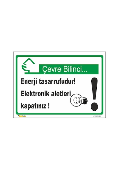 Elektronik Aletlerini Kapatınız - Isg Levhası