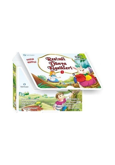 Resimli Dünya Klasikleri 1 Kırmızı Seri Kutulu 10 Kitap / Ko...