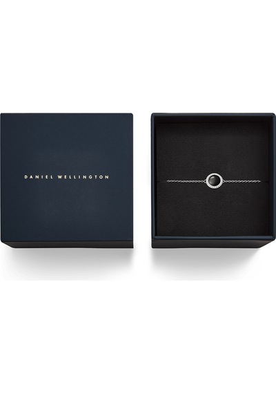 Audrey Bracelet Black Agathe Silver Silver