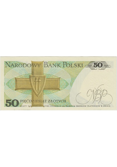 Polonya 50 Zloty 1988 Çil.