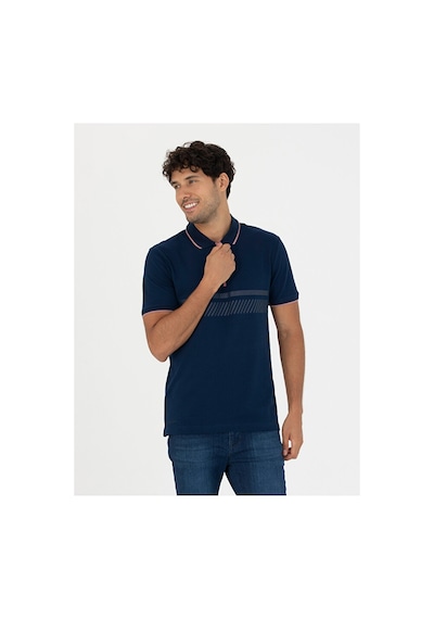 Pierre Cardin Slim Fit Tişört 50264202-vr033 Lacivert