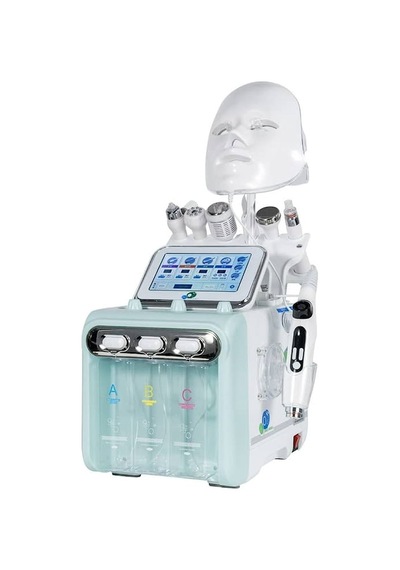 Hydrafacial 8 in 1 Led Maskeli İğnesiz Mezoterapi Cihazı