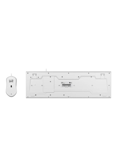 Lecoo, Cm101 Usb Kablolu Türkçe Q Klavye - Mouse Set Beyaz