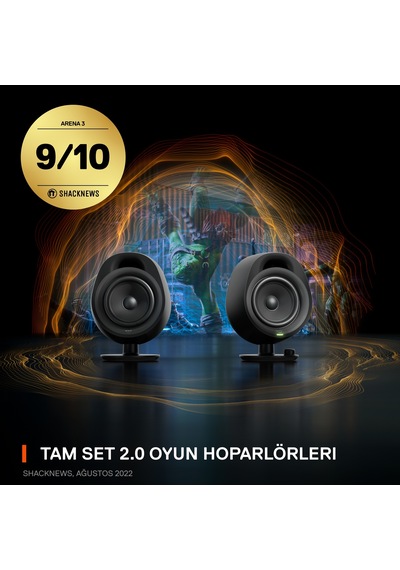 Steelseries Arena 3 LED 2.0 Hoparlör