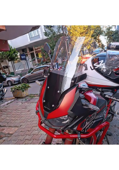Honda Afrika Twin 1100 L1 Sport Tur Cami 55cm Seffaf