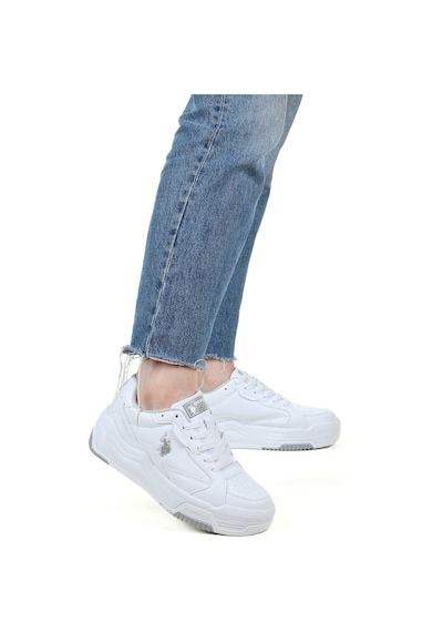 U.s. Polo Assn. Judy 4fx Memory Taban Cilt Kadın Sneaker 867800000624 05 Beyaz