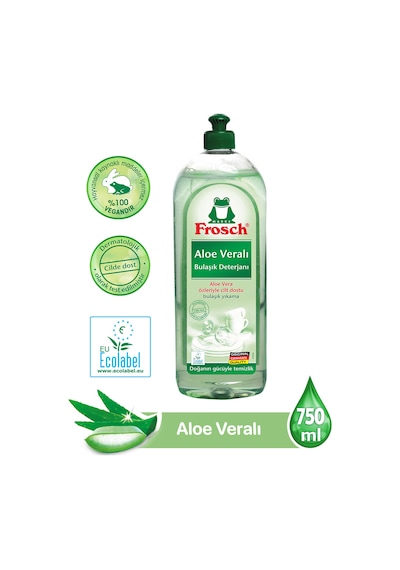 Frosch Aloe Veralı Bulaşık Losyonu 2 x 750 ML