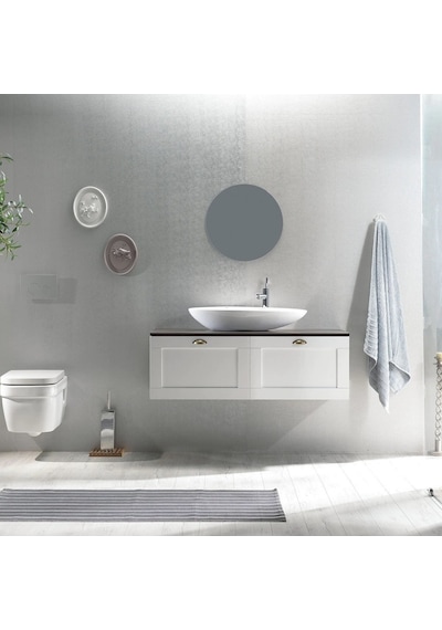 Turkuaz Seramik Cerastyle Olive 75 x 38 CM Tezgah Üstü Lavabo
