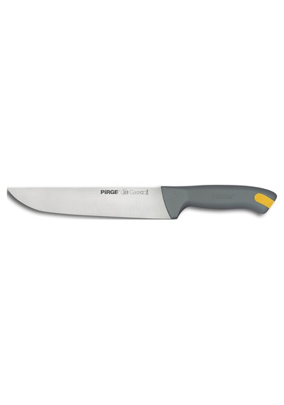 Pirge Gastro Kasap Bıçağı 37104 No. 4 21 CM / 40 X 210 X 3 MM Fabrika Ayarı Gri - Sarı