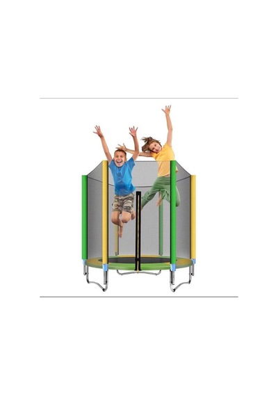Katlanır Çocuk Fileli Trambolin 140 Cm
