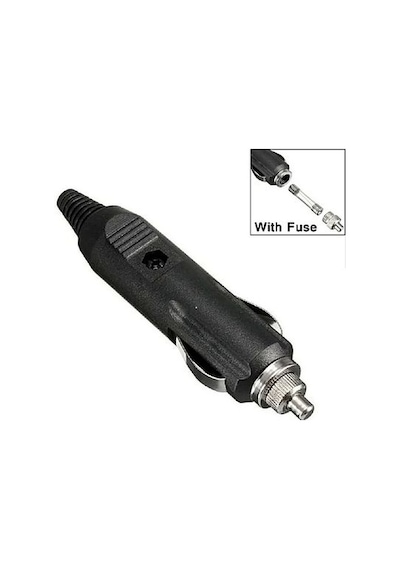 2 Adet Led Işıklı 12 Volt Sigortlalı Seyyar Motorsiklet Otomobil Araç Çakmaklık Fişi Soketi