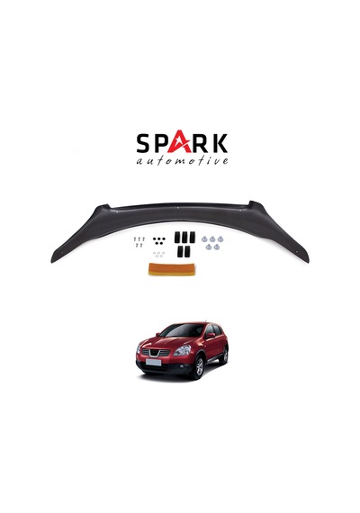 Nissan Qashqai 2007-2010 Yıl Aralığı Uyumlu Kaput Rüzgarlığı 3mm